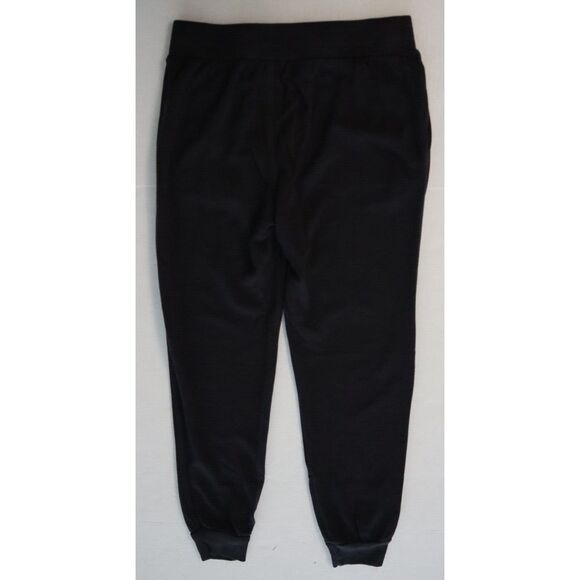 Monrow HB0390 Women Sz XS Vintage Black French Terry Snap Jogger Sweatpants - Picture 2 of 9